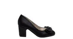 GIRLS LITTLE-BIG KID SPARKLE STUDDED BOW DRESS PUMP>AMERICAN GLAMOUR BADGLEY MISCHKA Best