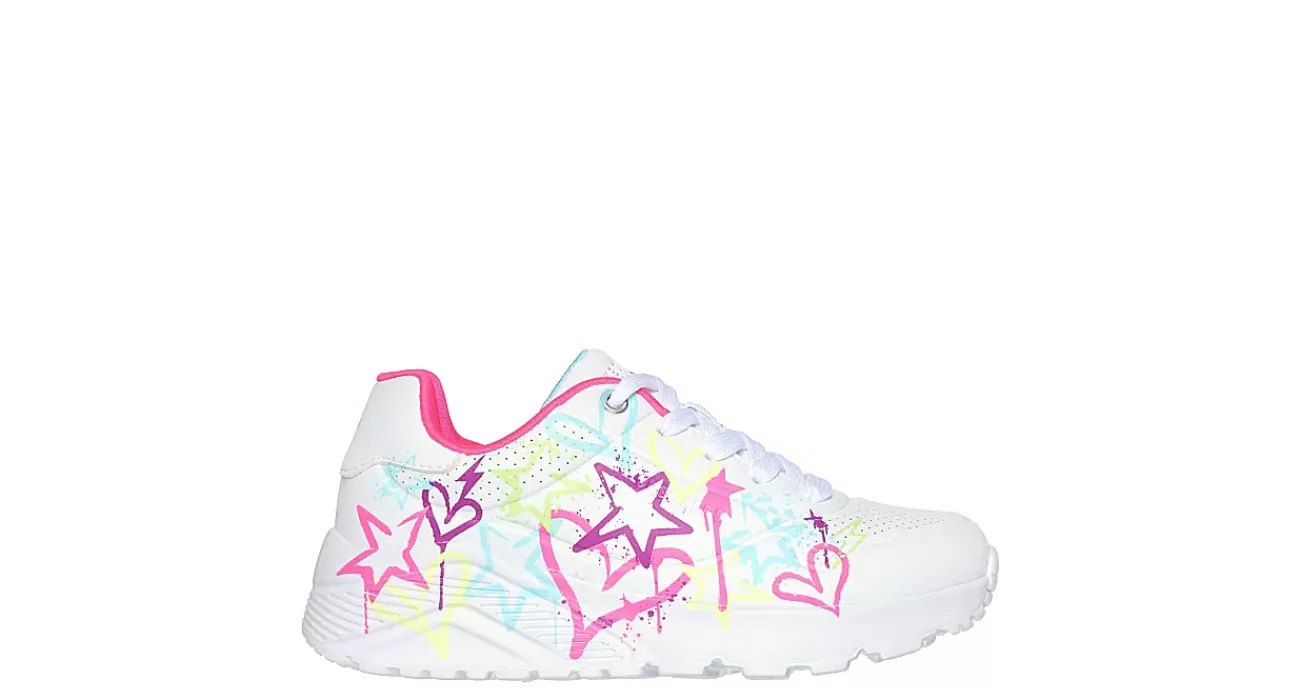 GIRLS LITTLE-BIG KID UNO LITE-MY DRIP SNEAKER>SKECHERS Online