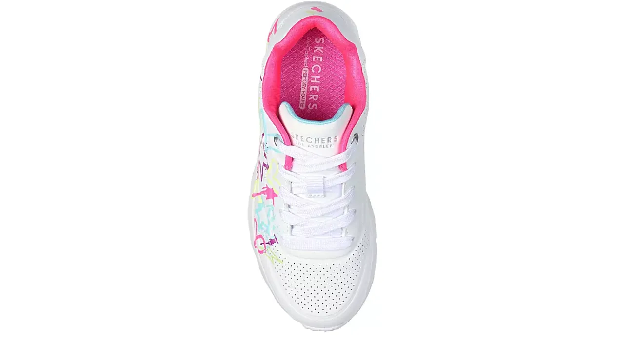 GIRLS LITTLE-BIG KID UNO LITE-MY DRIP SNEAKER>SKECHERS Online