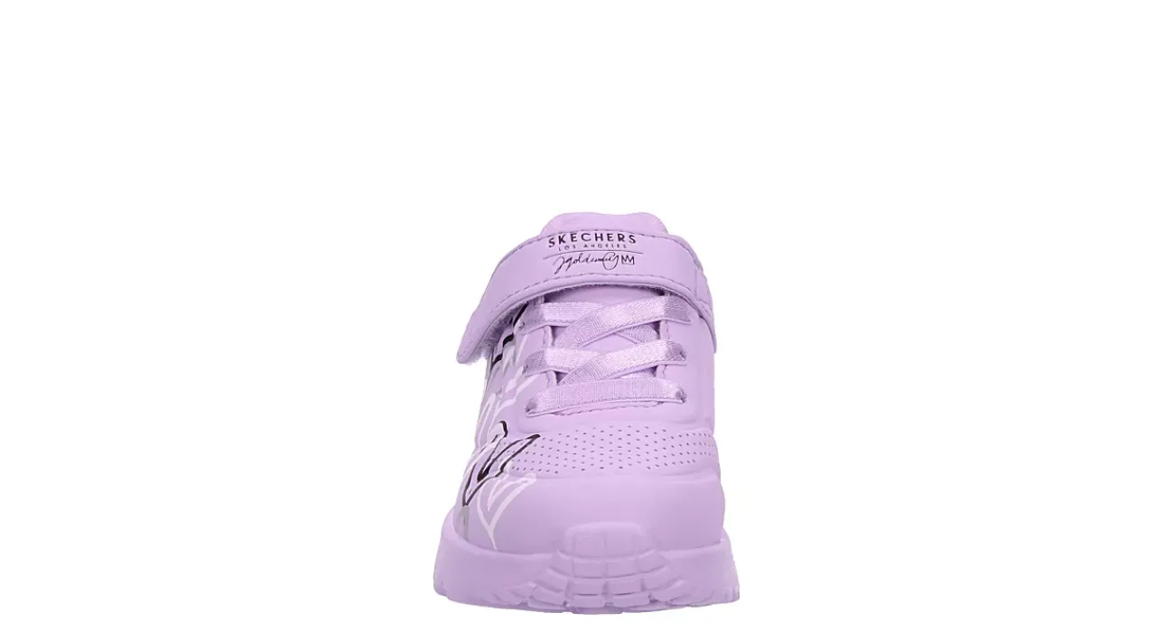 GIRLS TODDLER JGOLDCROWN UNO LITE SNEAKER>SKECHERS Sale
