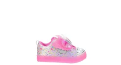 GIRLS TODDLER SHUFFLE BRIGHTS LIGHTED SNEAKER>SKECHERS New