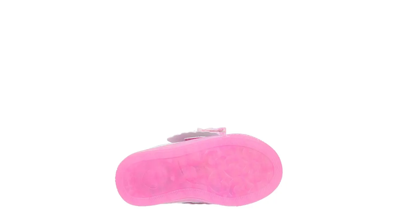 GIRLS TODDLER SHUFFLE BRIGHTS LIGHTED SNEAKER>SKECHERS New