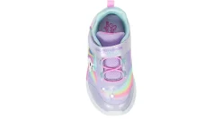 GIRLS TODDLER UNICORN CHASER LIGHT UP SNEAKER><noscript><img width=