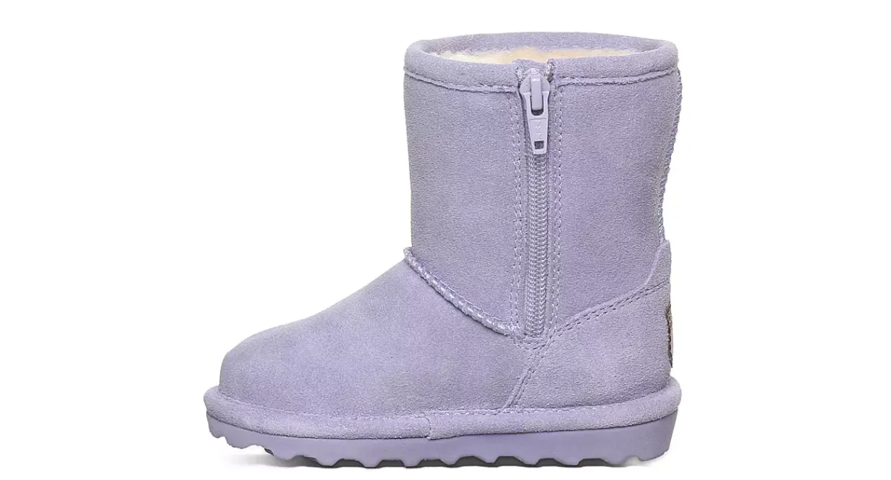 GIRLS TODDLER-LITTLE KID ELLE TODDLER ZIPPER FUR BOOT>BEARPAW