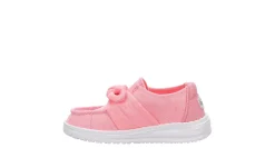 GIRLS WENDY BOW TODDLER SLIP ON SNEAKER><noscript><img width=