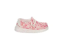 GIRLS WENDY HEARTS TODDLER SLIP ON SNEAKER>HEYDUDE Clearance