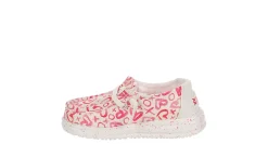GIRLS WENDY HEARTS TODDLER SLIP ON SNEAKER><noscript><img width=