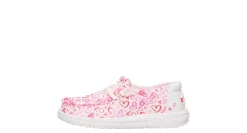 GIRLS WENDY HEARTS YOUTH SLIP ON SNEAKER><noscript><img width=