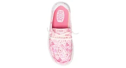 GIRLS WENDY HEARTS YOUTH SLIP ON SNEAKER><noscript><img width=