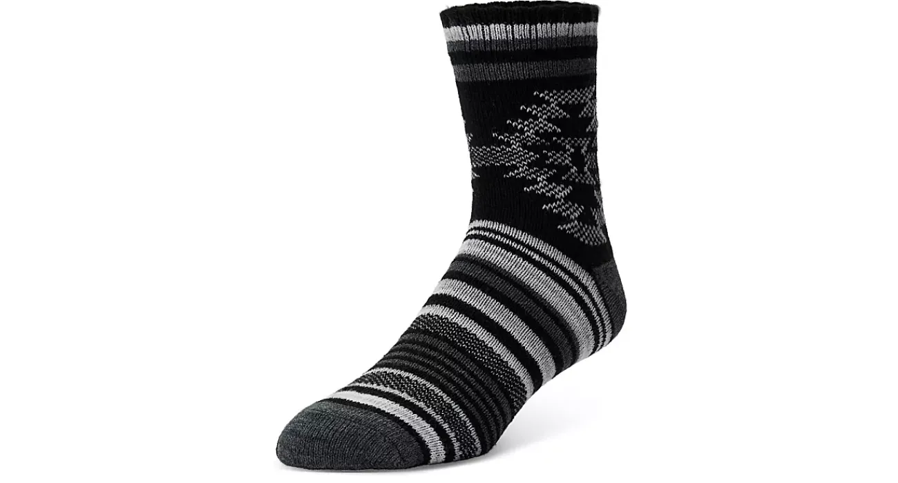 MENS ALOE INFUSED BIRDSEYE CREW SOCKS 1 PAIR>FIRESIDE Best