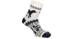 MENS ALOE INFUSED LAB AZTEC CREW SOCKS 1 PAIR>FIRESIDE New