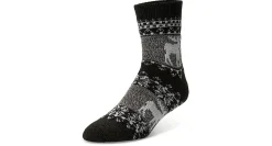 MENS ALOE INFUSED MOOSE CREW SOCKS 1 PAIR>FIRESIDE Discount