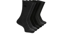 MENS ATHLETIC CUSHIONED CREW SOCKS 6 PAIRS>ADIDAS New