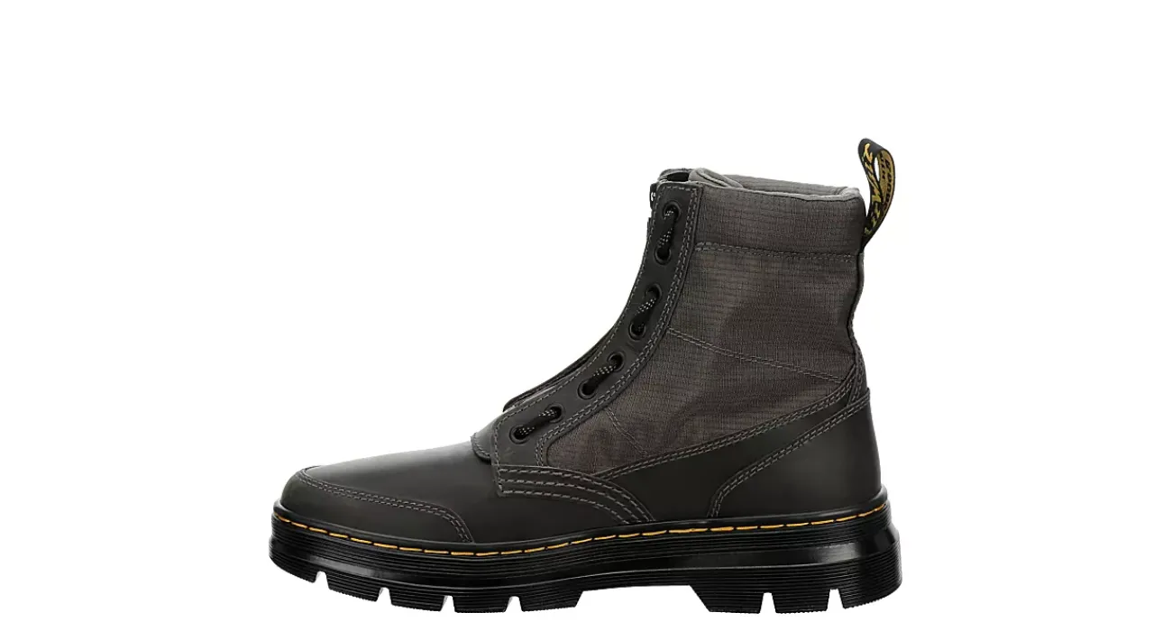 MENS COMBS ZIP COMBAT BOOT>DR.MARTENS Hot
