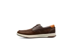 MENS CROSSOVER MOC TOE BOAT SHOE><noscript><img width=