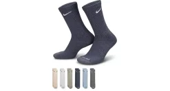 MENS EVERYDAY CUSHIONED CREW SOCKS 6 PAIRS>NIKE Clearance