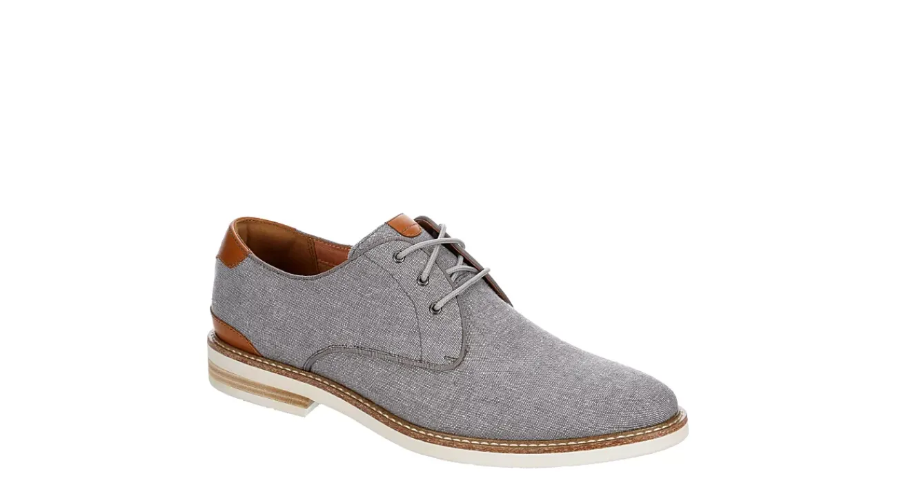 MENS HIGHLAND CANVAS PLAIN TOE OXFORD>FLORSHEIM
