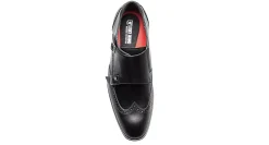 MENS KARSON WINGTIP DOUBLE MONK STRAP><noscript><img width=