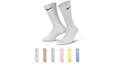 MENS LARGE EVERYDAY PLUS CUSHIONED CREW SOCKS 6 PAIRS>NIKE Hot