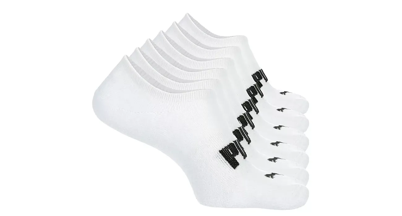 MENS LARGE LINER SOCKS 6 PAIRS>PUMA New