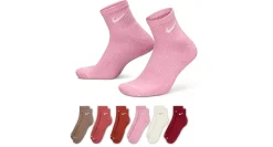 MENS LARGE QUARTER SOCKS 6 PAIRS>NIKE Clearance