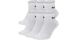 MENS LARGE QUARTER SOCKS 6 PAIRS>NIKE Hot