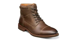 MENS LODGE CAP TOE LACE-UP BOOT>FLORSHEIM