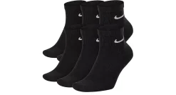 MENS MEDIUM EVERYDAY CUSHIONED QUARTER SOCKS 6 PAIRS>NIKE New