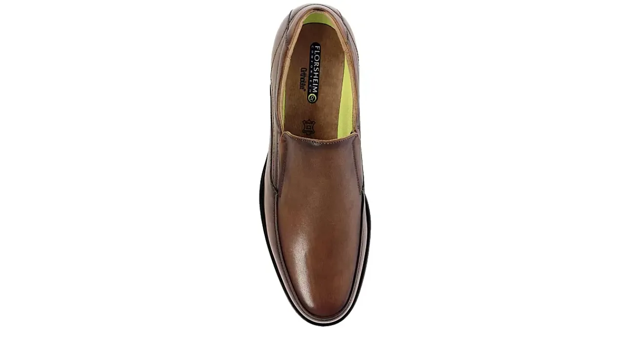 MENS MIDTOWN MOC TOE SLIP ON>FLORSHEIM
