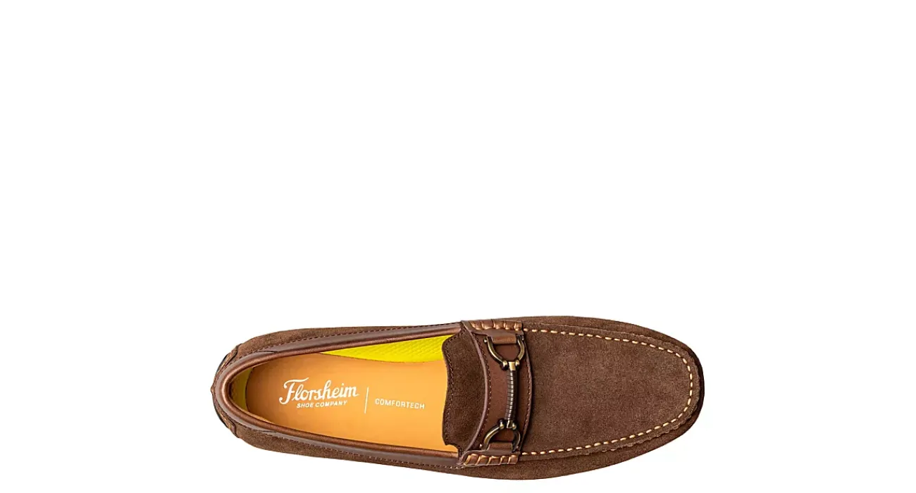 MENS MOTOR MOC TOE BIT DRIVER LOAFER>FLORSHEIM Sale