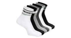 MENS QUARTER SOCKS 6 PAIRS>CONVERSE Sale