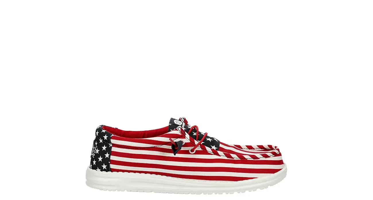 MENS WALLY AMERICANA SLIP ON SNEAKER>HEYDUDE Sale