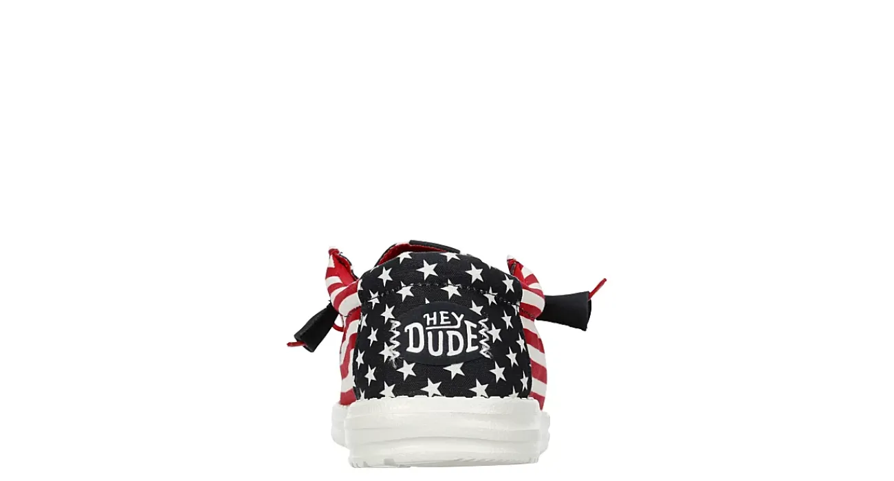 MENS WALLY AMERICANA SLIP ON SNEAKER>HEYDUDE Sale