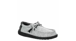 MENS WALLY KNIT SLIP ON SNEAKER>HEYDUDE