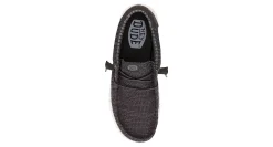 MENS WALLY KNIT SLIP ON SNEAKER><noscript><img width=