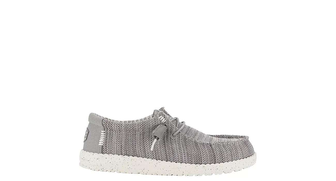 MENS WALLY KNIT SLIP ON SNEAKER>HEYDUDE Outlet