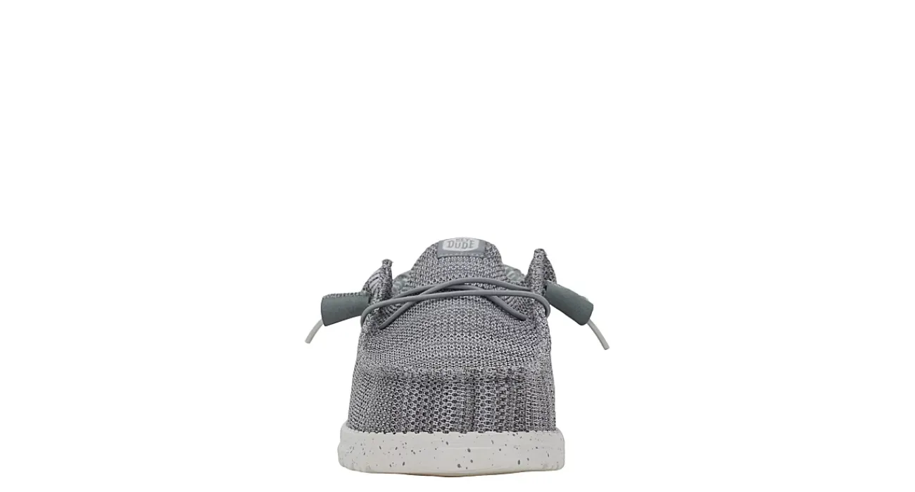 MENS WALLY KNIT SLIP ON SNEAKER>HEYDUDE Outlet
