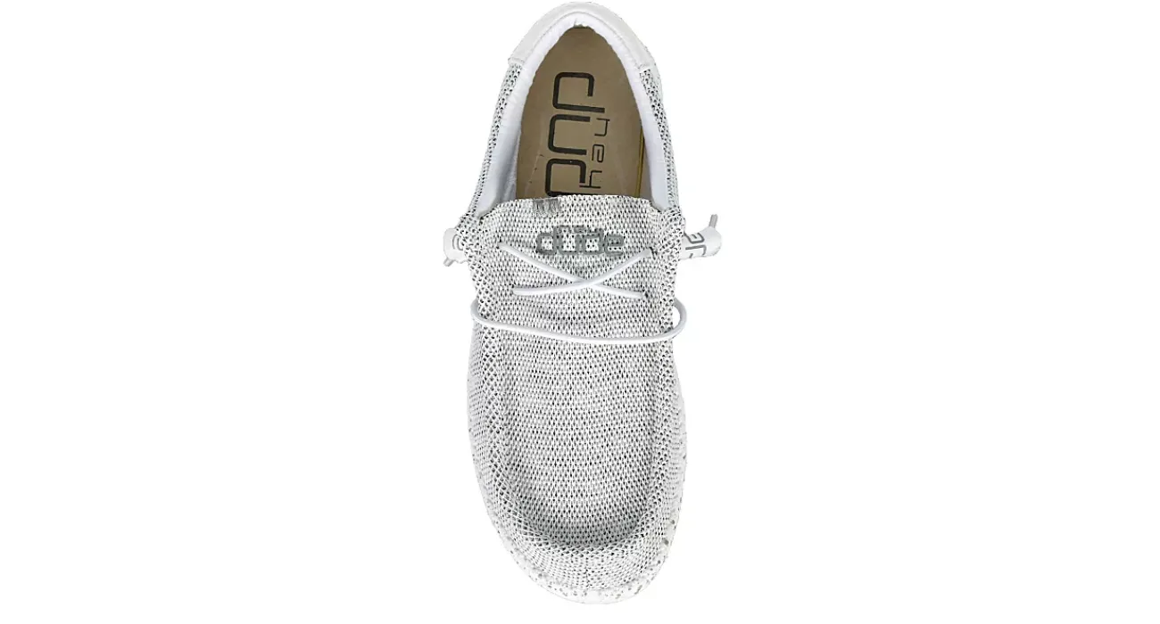 MENS WALLY KNIT SLIP ON SNEAKER>HEYDUDE New