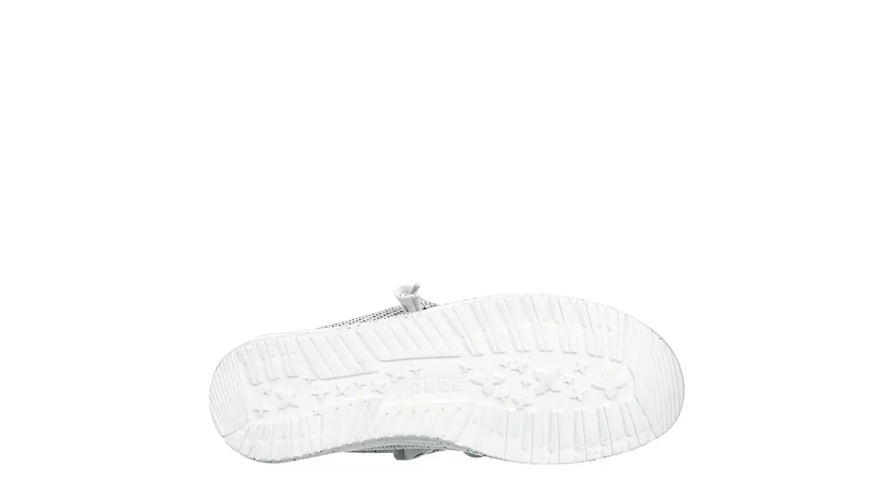 MENS WALLY KNIT SLIP ON SNEAKER>HEYDUDE New