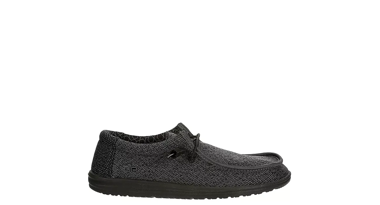 MENS WALLY KNIT WIDE SLIP ON SNEAKER>HEYDUDE Sale