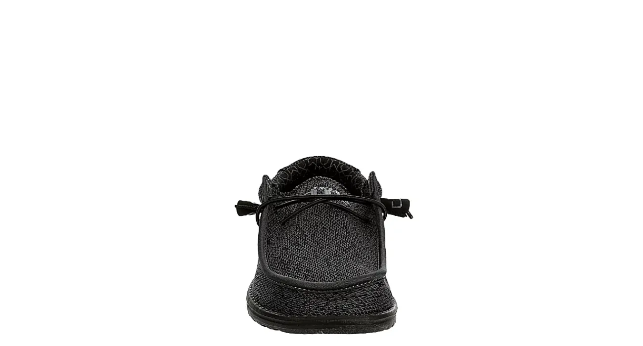MENS WALLY KNIT WIDE SLIP ON SNEAKER>HEYDUDE Sale