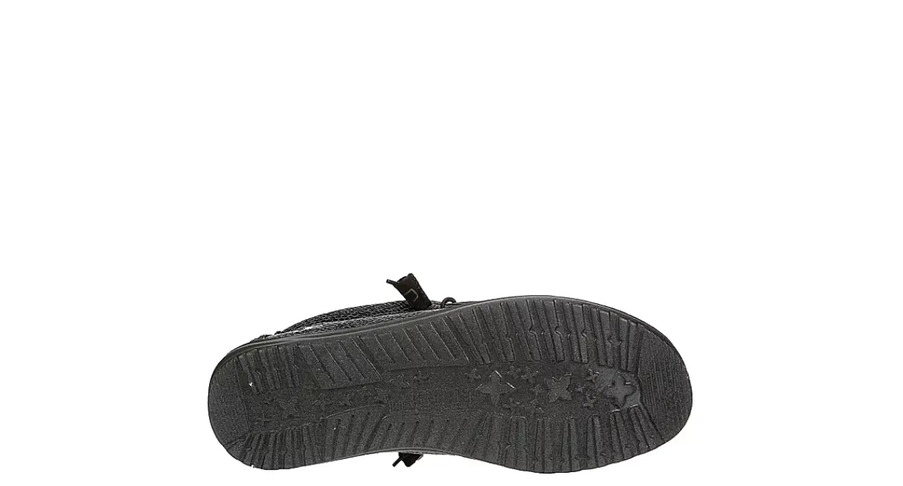 MENS WALLY KNIT WIDE SLIP ON SNEAKER>HEYDUDE Sale