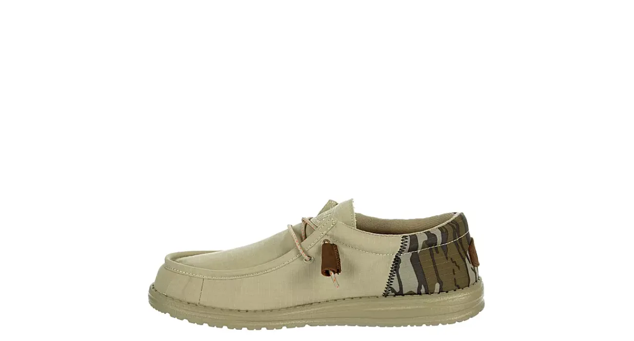 MENS WALLY MOSSY OAK SLIP ON SNEAKER>HEYDUDE Discount