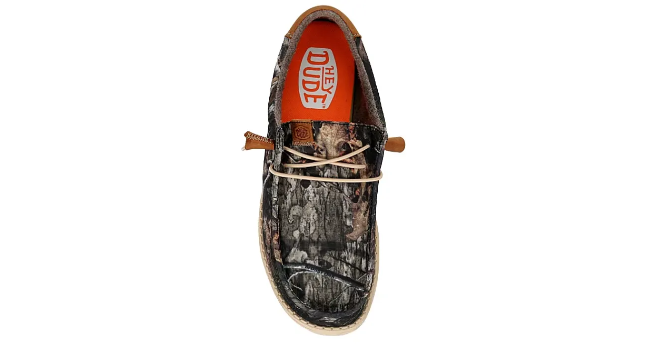 MENS WALLY MOSSY OAK SLIP ON SNEAKER>HEYDUDE Clearance
