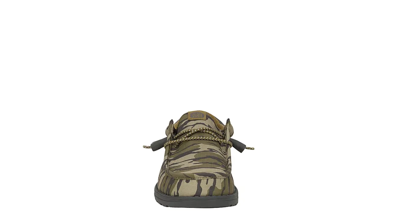 MENS WALLY MOSSY OAK SLIP ON SNEAKER>HEYDUDE Discount