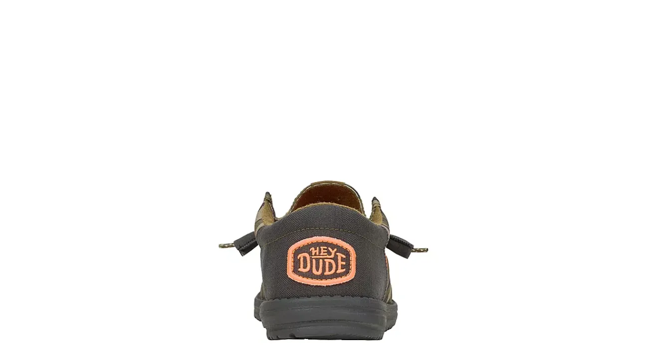 MENS WALLY MOSSY OAK SLIP ON SNEAKER>HEYDUDE Discount