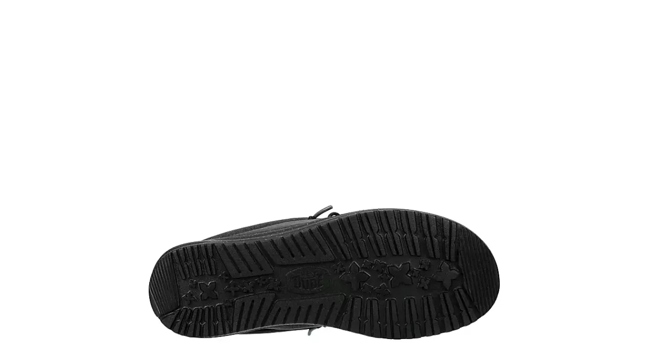 MENS WALLY SLIP CANVAS SLIP ON SNEAKERSNEAKER>HEYDUDE Sale