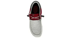 MENS WALLY TRI-VARSITY SLIP ON SNEAKER><noscript><img width=