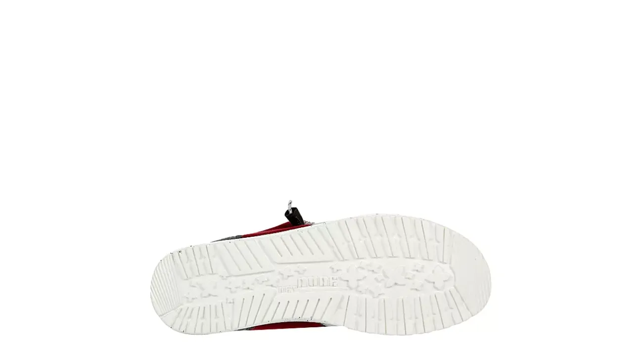 MENS WALLY TRI-VARSITY SLIP ON SNEAKER>HEYDUDE Hot
