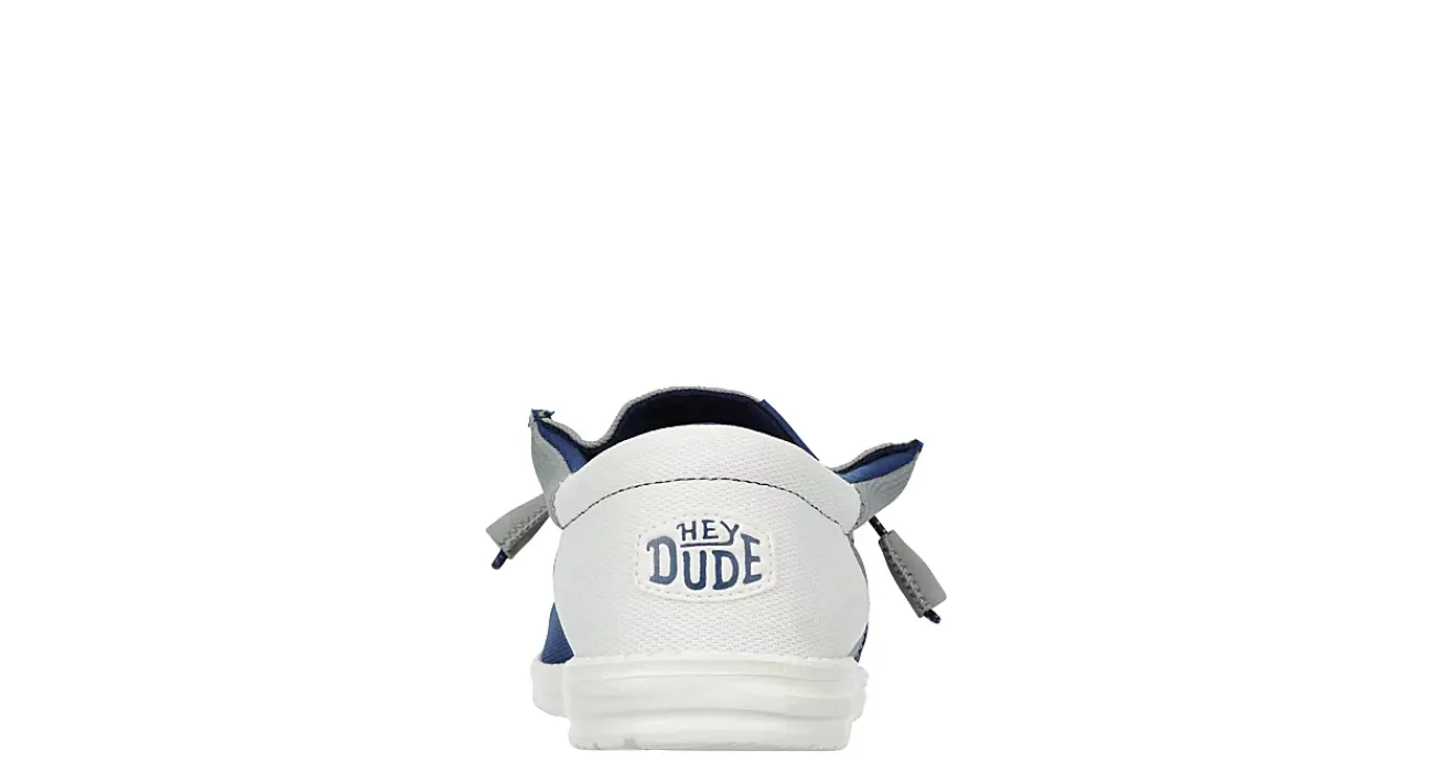 MENS WALLY TRI-VARSITY SLIP ON SNEAKER>HEYDUDE New